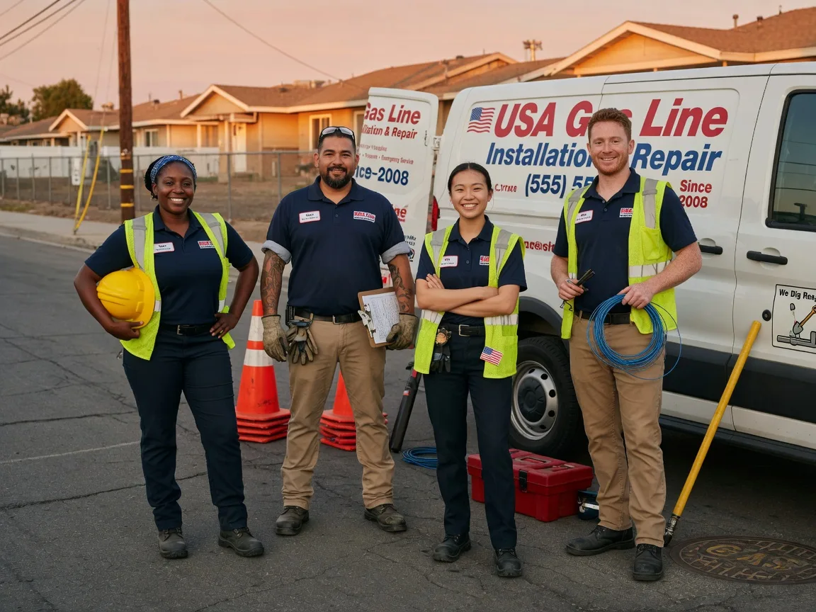 Gas Line Installation company in Albert City, IA